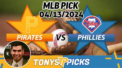 Philadelphia Phillies at Pittsburgh Pirates picks and predictions.